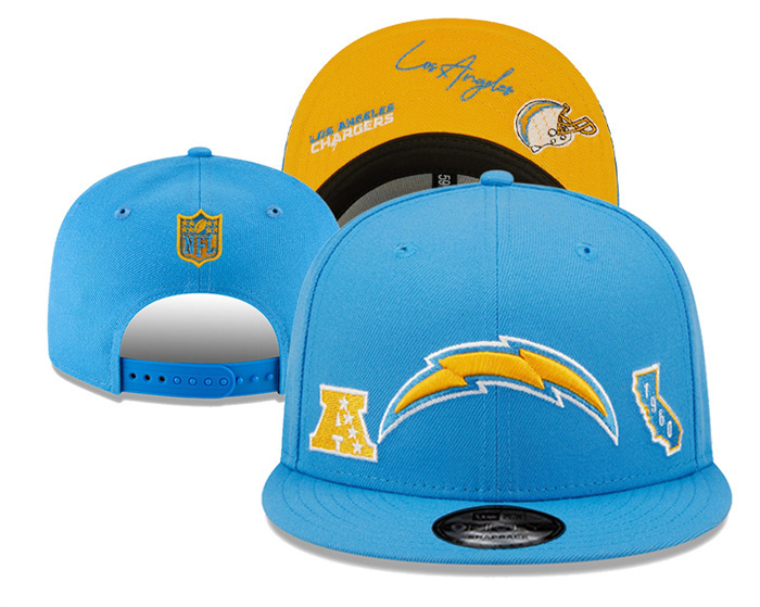 Los Angeles Chargers Stitched Snapback Hats 067